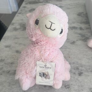 Warmies Pink Plush Llama Microwaveable Heat Pack